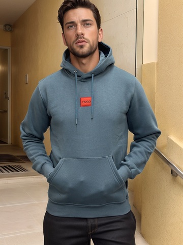 Худи Hugo BOSS 784589blueZIMA