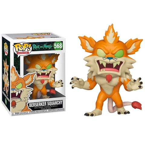 Funko POP! Rick and Morty: Berserker Squanchy (568)