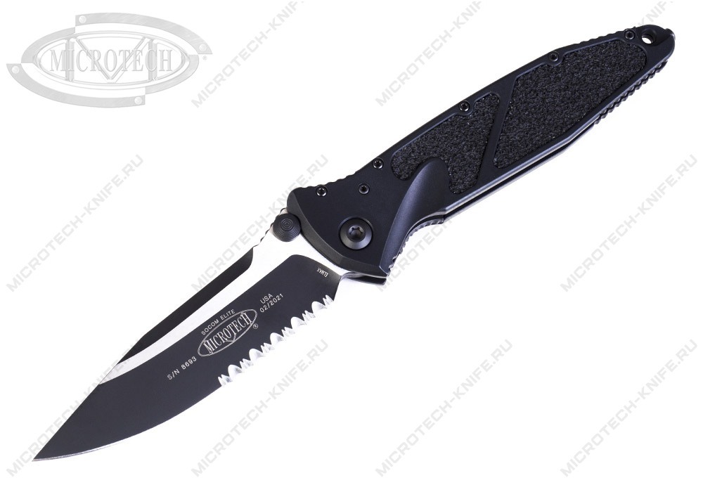 Нож Microtech Socom Elite Black 160-2T