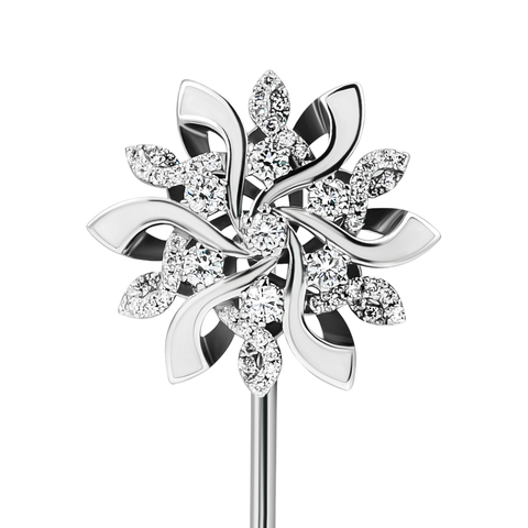 Брошь с Бриллиантами, Эмаль, Brs0000-1/1