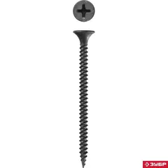 ЗУБР СГМ 95 x 4.8 мм, саморез гипсокартон-металл, фосфат., 6 шт (4-300016-48-095)