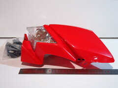 Фара эндуро Kawasaki KLX 250 красная