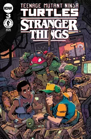 Teenage Mutant Ninja Turtles X Stranger Things #3 (Cover B)