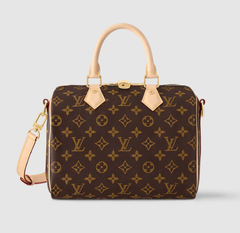 Сумка Louis Vuitton Speedy с плечевым ремнем Monogram