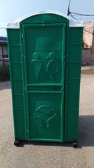 Туалетная Кабина  Кк «Дачник» (Бак 150 Л) в сборе Экомарка T-7 (1200x1100x2200см;65кг;зеленый) - арт.561435