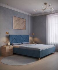 Двуспальная кровать с подъемным механизмом Дельта, 180х200