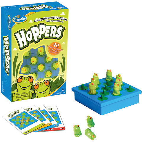 Thinkfun Головоломка-игра «Лягушки-непоседы Hoppers» (6703-RU)