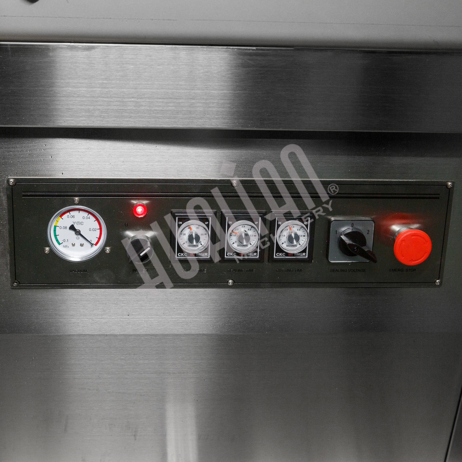 Напольный вакуумный упаковщик HVC-820S/2B нерж., обрезка