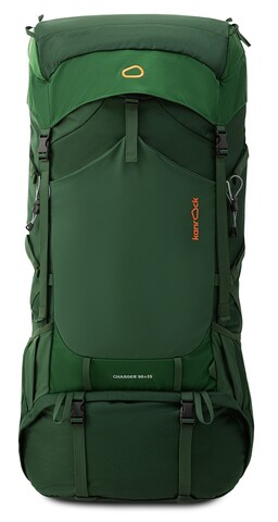 Картинка рюкзак туристический Kanrock Charger 90+15 Pine Green - 4