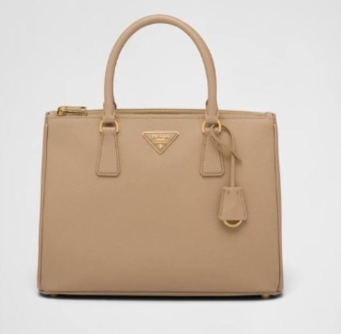 Большая сумка Prada Galleria из сафьяновой кожи