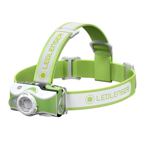 Фонарь светодиодный налобный LED Lenser MH7, зеленый, 600 лм, аккумулятор