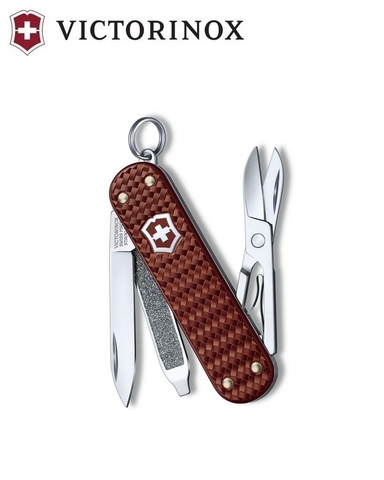 Нож-брелок Victorinox Classic Precious Alox, Hazel Brown (0.6221.4011G)