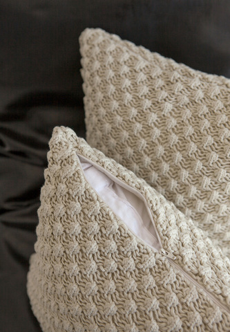 Наволочка декоративная 40x40 Luxberry Lux 63 кремовая