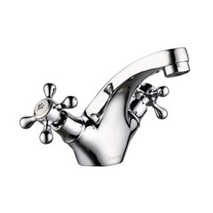 Смеситель для умывальника TSB 812-79, металлические маховики Крест, без гибкой подводки