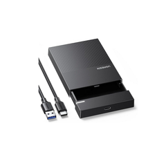 Корпус для диска UGREEN CM471 (30719) 2.5 Inch Hard Drive Enclosure with Cable 5G, черный