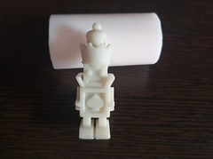 Силиконовый молд Робот 3 D большой
