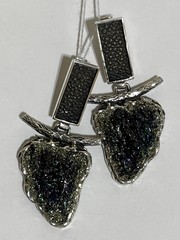 Герда (серьги из серебра)