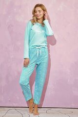 Пижама женская со штанами TARO 3217 ABI_Бирюзовый