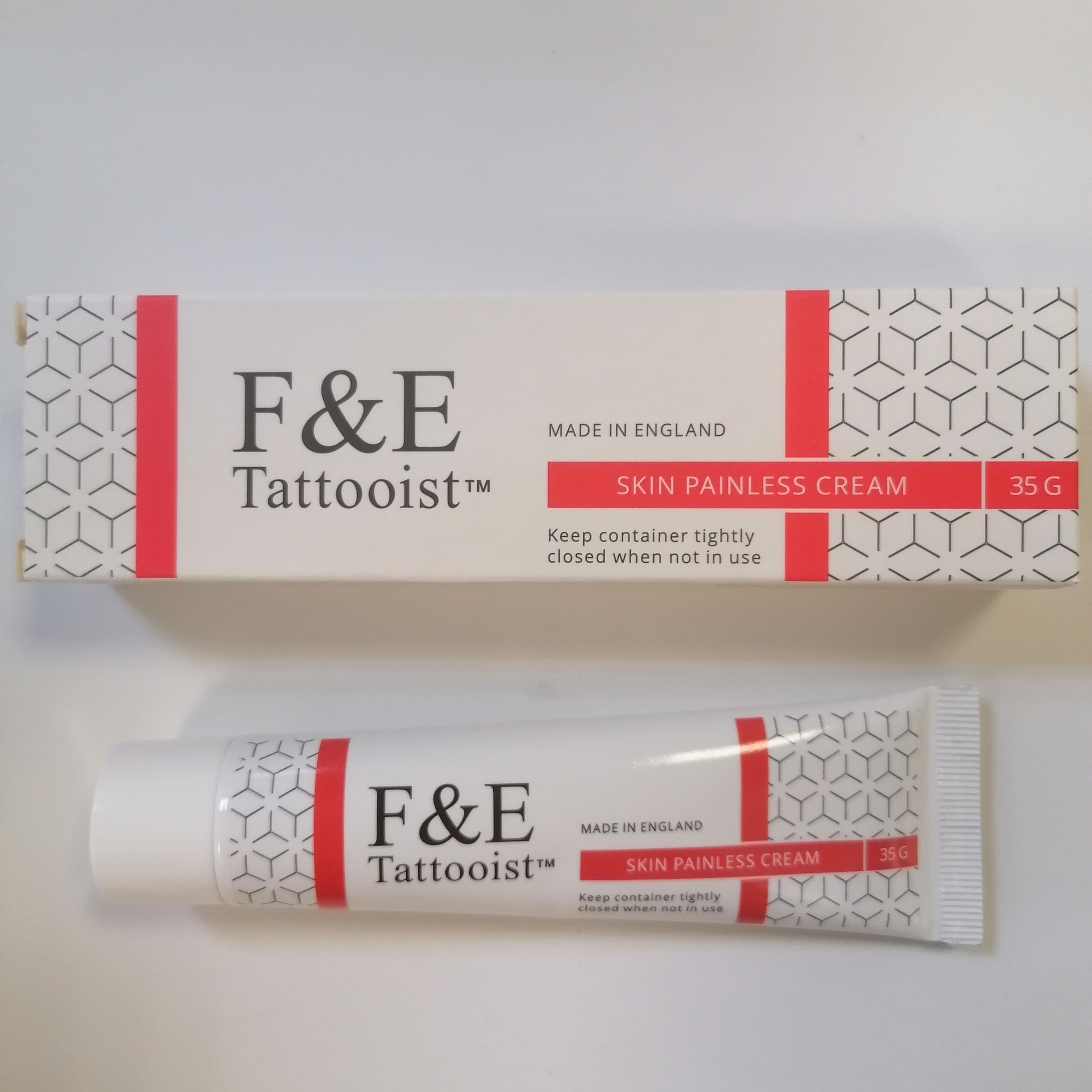 F&E Tattooist Red Edition Крем-охлаждающий (усиленная формула), 35гр