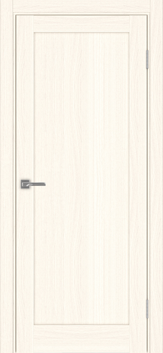 Дверь межкомнатная Оптима Порте Турин 501.1, цвет светлый ясень, экошпон, глухая