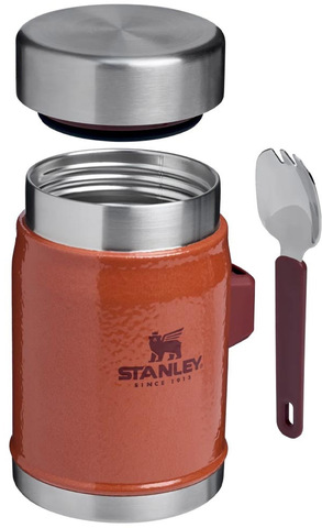 Картинка термос для еды Stanley classic 0.4l Hammertone Clay - 1