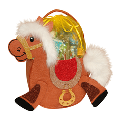 СУМОЧКА ЛОШАДКА ОГОНЁК 800г  ФЕТР