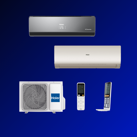 Мульти сплит-система Haier AS12NS6ERA-B + AS50S2SF3FA-G / 2U50S2SM1FA-3 на 2 комнаты 35+50 м2