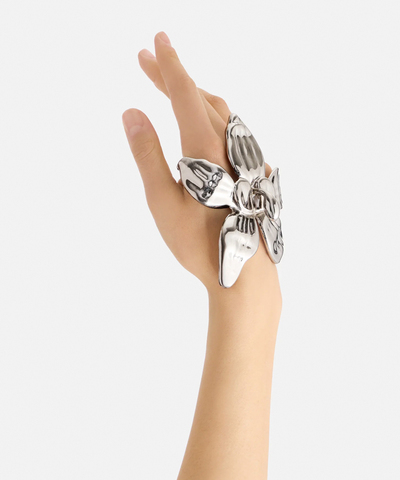 Предзаказ Браслет Flower Hand Cuffs Silver