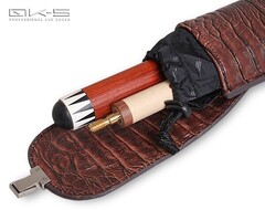 Тубус QK-S Tomahawk 1x1 коричневый аллигатор