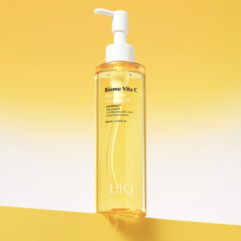 UIQ Biome Vita C Brightening Cleansing Oil Гидрофильное масло с витамином С, 200мл