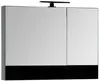 Aquanet 172340 Компл.3 - Зеркало Верона 90 цв.черный (камерино) (172340)