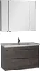 Aquanet 213054 Тумба с раковиной Aquanet Эвора 100 дуб антик (213054)