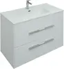 Aquanet 281160 Набор мебели Августа 100 (Flat) цв.белый глянец (281160)