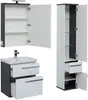 Aquanet 212578 Тумба с раковиной Aquanet Фостер 60 эвкалипт мистери/белый (212578)