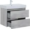 Aquanet 287875 Тумба Nova Lite 75 2 ящ. цв. дуб белый (287875)