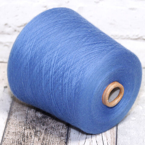 Кашемир гребенной Loro Piana CASHMERE 2/52 светло-синий