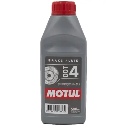 Тормозная жидкость DOT 4 Brake Fluid 500мл