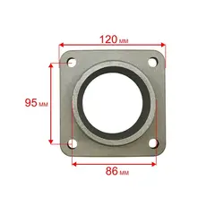 Фланец DDE PTR80H подающий аналог 011583801 KTH-80X (80SP-029)