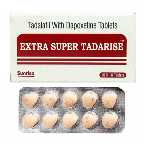 Препарат для усиления эрекции и продления полового акта Super Tadarise 80 mg (10 шт.)