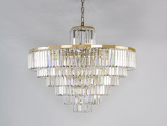 Подвесная люстра Newport AURORA 31124/S gold, М0063331