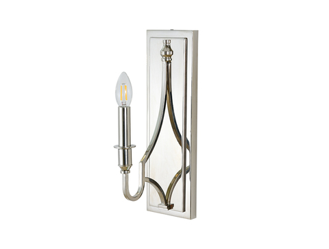 Настенный светильник Newport DANIELA 3451/А nickel, М0070517