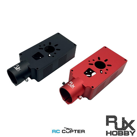 Мотормаунт RJX под трубу 30 мм (чёрный) RJX3162BK-ID30mm