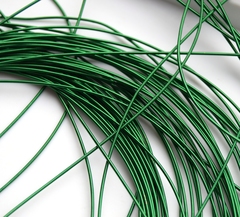 Канитель жесткая Зеленая 1 мм (№6591)