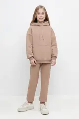 брюки  для девочки  КР 400731/беж к509