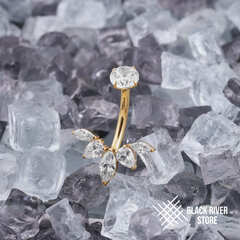 Банан Luminous Crystal PVD Yellow