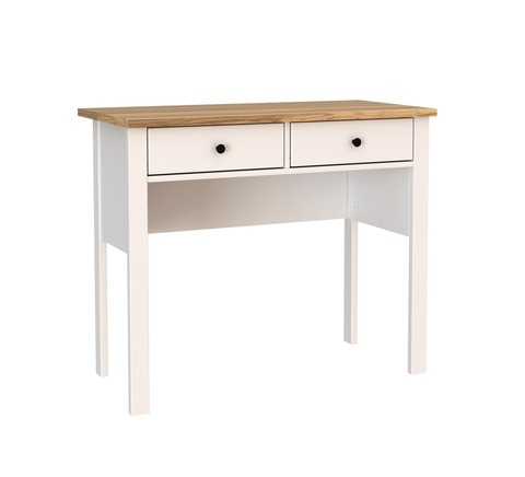 Туалетный стол Сага, 92*45*77,7 см, белый/ясень