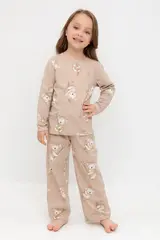 пижама  для девочки  К 1622/какао,коалы
