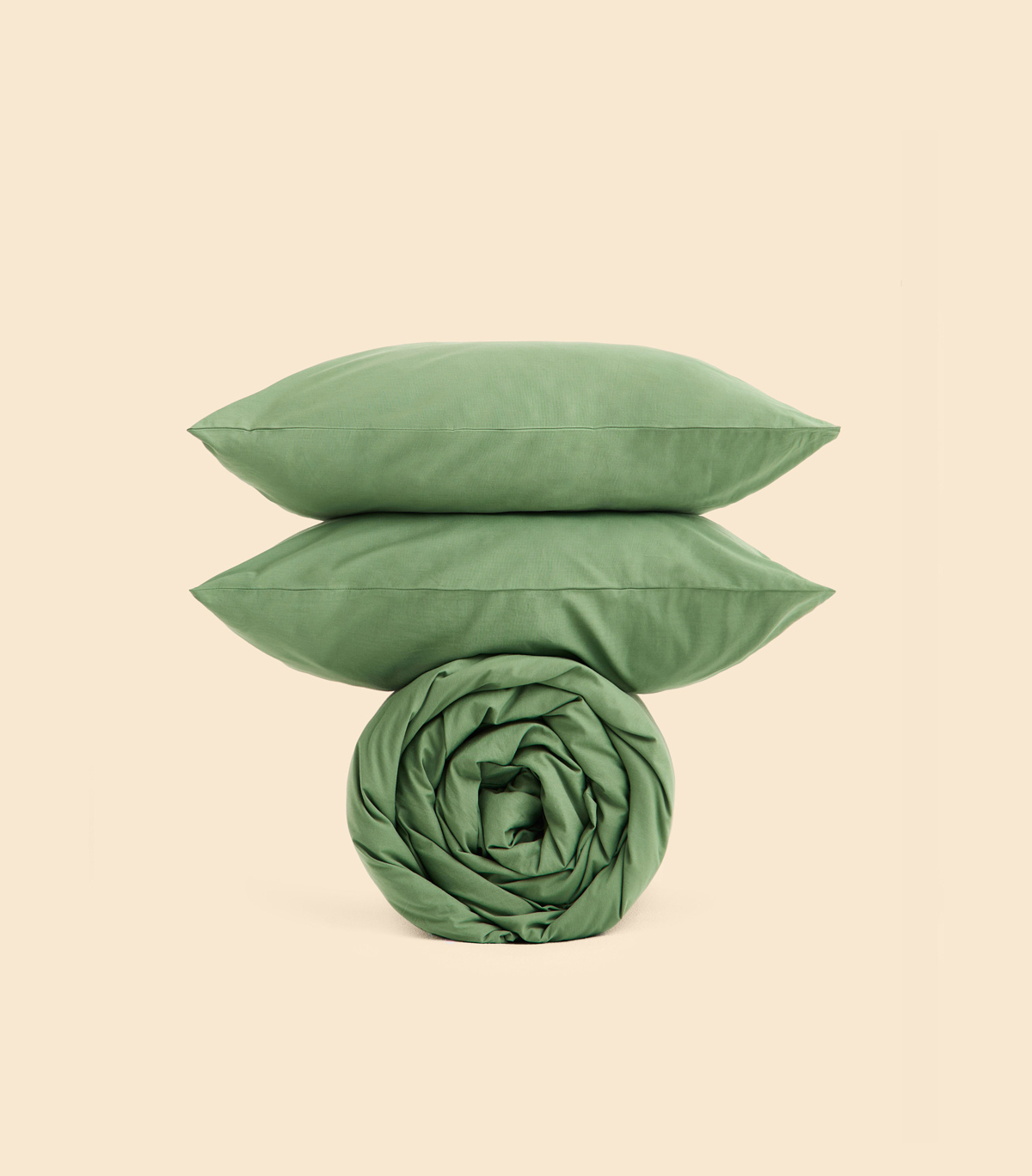 Наволочки - Melange Olive - 70x70