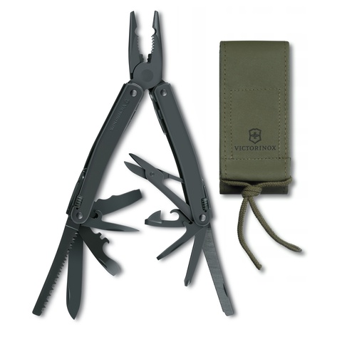 Мультитул Victorinox SwissTool Spirit XBS, 105 mm, 26 функций, Black (3.0224.3CN)