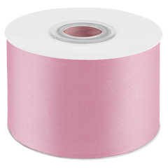 Лента Атласная (5см*22,85м) Розовый.